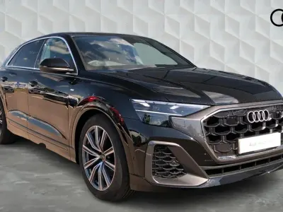 New Audi Q8 S-Line 340 HP (250 kW) 2026 Mythos black SUV