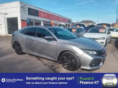 Used Honda Civic Sport 2017 Silver Hatchback