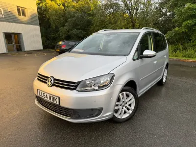 Used VW Touran SE 140 HP (102 kW) 2014 Silver MPV