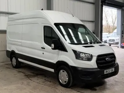 Used Ford Transit 130 HP (95 kW) 2022 White Van