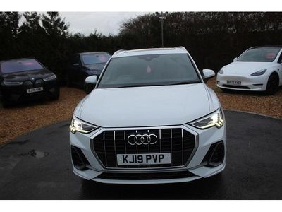 Used Audi Q3 S-Line 150 HP (110 kW) 2019 White SUV