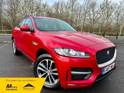 Used Jaguar F-Pace R-Sport 2018 Red SUV