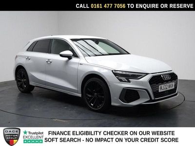 Used Audi A3 Sportback e-tron S-Line 2022 White Hatchback