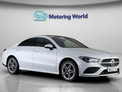 Begagnad Mercedes CLA250e AMG line 259 HK (190 kW) 2022 Vit Sedan