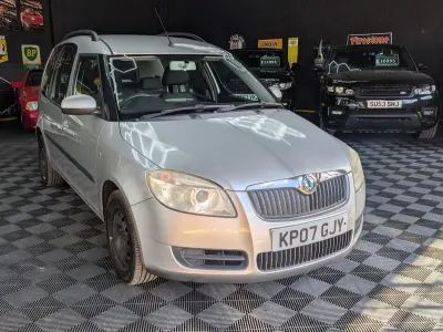 Used Skoda Roomster 86 HP (63 kW) 2007 Silver MPV