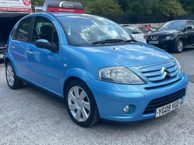 Used Citroën C3 Exclusive 2009 Blue Hatchback