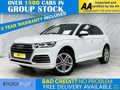 White Used 2017 Audi Q5 S-Line SUV | £18,000 (Fair price)