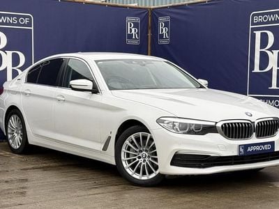 Used BMW 530e Comfort Edition 2018 White Sedan