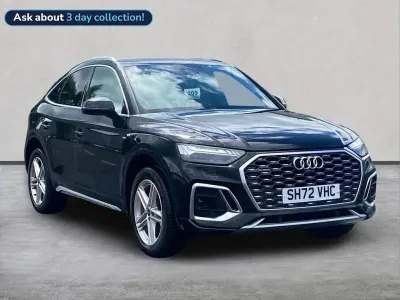 Used Audi Q5 Sportback S-Line 204 HP (150 kW) 2022 Black SUV