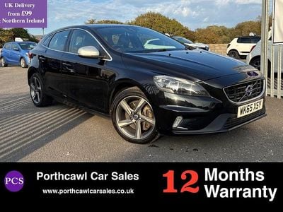 Black Used 2015 Volvo V40 R-Design Estate | £6,250 (Fair price)