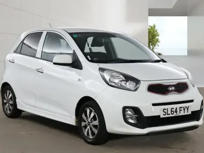 Used Kia Picanto 68 HP (50 kW) 2014 White Hatchback