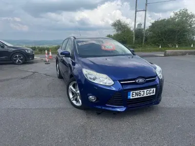 Begagnad Ford Focus Titanium X 115 HK (84 kW) 2014 Blå Halvkombi
