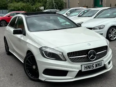 Used Mercedes A180 AMG 2015 White Hatchback