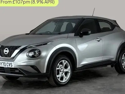 Used Nissan Juke Acenta 117 HP (86 kW) 2020 Silver SUV