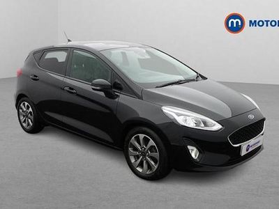 Used Ford Fiesta Trend 125 HP (91 kW) 2020 Black Hatchback