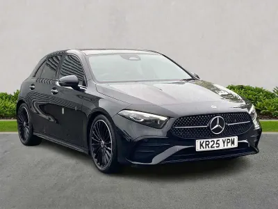 Used Mercedes A180 AMG Line Premium Plus 136 HP (100 kW) 2025 Black Hatchback