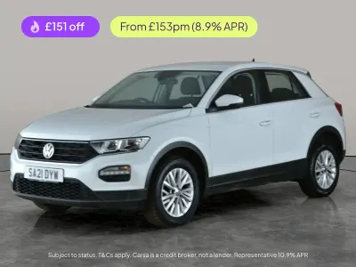 Used VW T-Roc S 110 HP (80 kW) 2021 White SUV