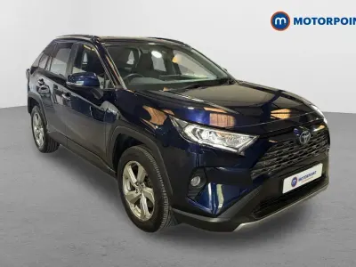 Begagnad Toyota RAV4 Hybrid 2020 Blå SUV