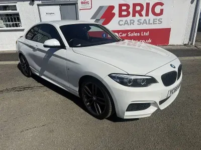 Usado BMW 218 M Sport 136 HP (100 kW) 2018 Branco Coupé
