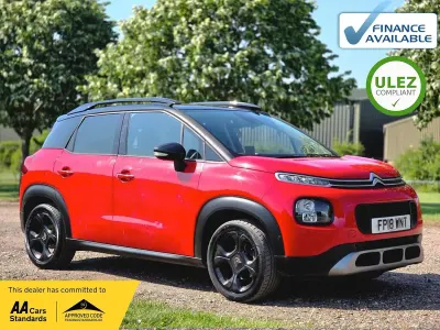 Used Citroën C3 Aircross Flair 2018 Red SUV