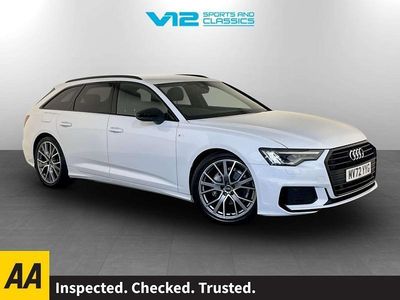 White Used 2022 Audi A6 Black Edition Estate | £27,495 (Fair price)