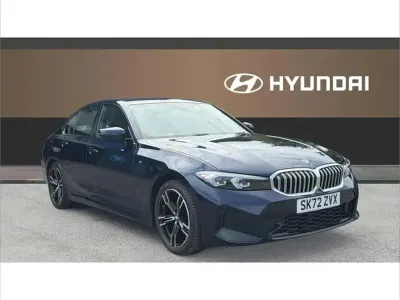Used BMW 320 M Sport 184 HP (135 kW) 2022 Blue Sedan