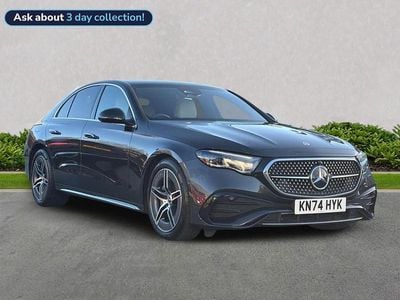 Grey Used 2024 Mercedes E450 AMG Line Premium Sedan | £63,030
