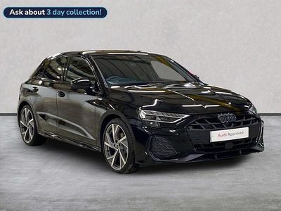 Used Audi A3 Black Edition 150 HP (110 kW) 2025 Black Hatchback