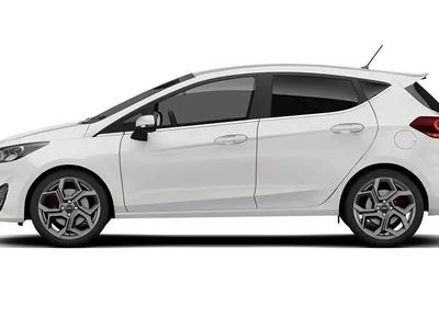Used Ford Fiesta Zetec 101 HP (74 kW) 2018 White Hatchback