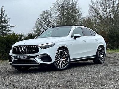 White Used 2025 Mercedes GLC63 AMG Night Coupe | £86,500 (A bit pricey)