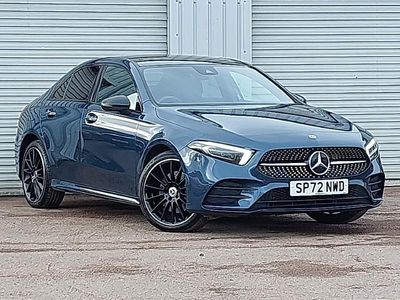 Used Mercedes A250 AMG Line Premium Plus 218 HP (160 kW) 2023 Blue Sedan
