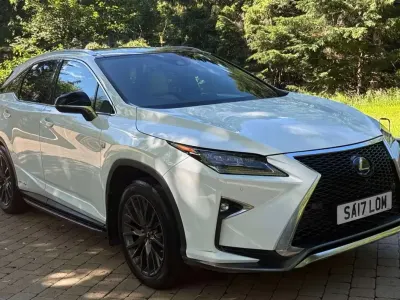 Used Lexus RX450h Sport Line 2017 White SUV