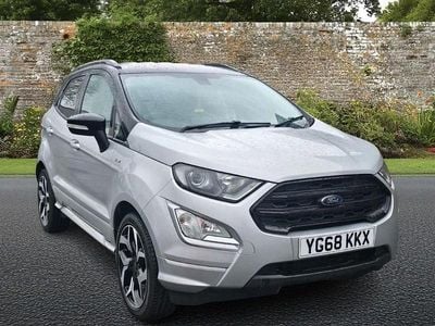 Used Ford Ecosport ST-Line 125 HP (91 kW) 2018 Silver SUV