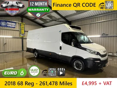 Used Iveco Daily 140 HP (102 kW) 2018 White Van
