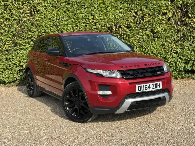 Used Land Rover Range Rover evoque Dynamic 190 HP (139 kW) 2014 Red SUV