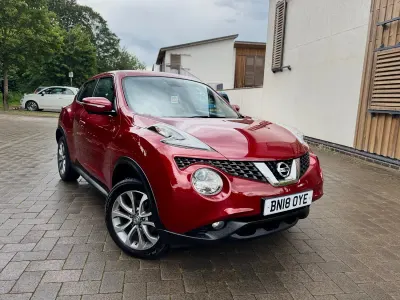 Used Nissan Juke Tekna 115 HP (84 kW) 2018 Red SUV