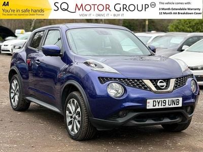 Used Nissan Juke Tekna 2019 Blue SUV