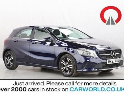 Blue Used 2017 Mercedes A160 Executive Hatchback | £9,400 (Good price)