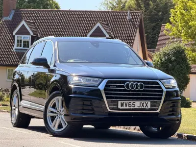 Used Audi Q7 S-Line 2015 Blue SUV