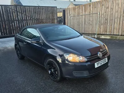 Used VW Golf Cabriolet SE 2012 Black Cabriolet