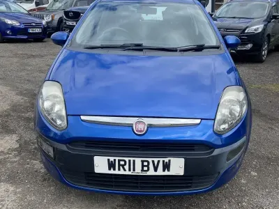 Used Fiat Punto Evo Dynamic 2011 Blue Hatchback