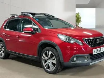 Used Peugeot 2008 Allure 110 HP (80 kW) 2016 Red SUV