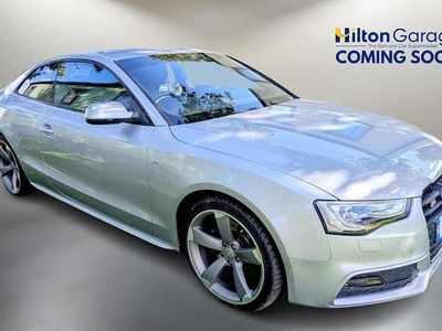 Silver Used 2015 Audi S5 Black Edition Coupe | £16,950 (Fair price)