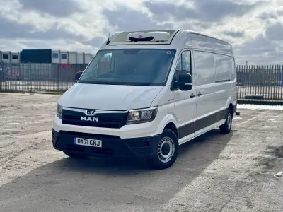 Used MAN TGE 140 HP (102 kW) 2021 White Van