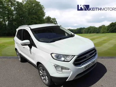 Used Ford Ecosport Titanium 125 HP (91 kW) 2019 White SUV