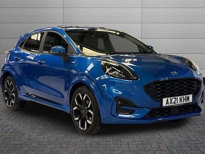 Used Ford Puma ST-Line X 125 HP (91 kW) 2021 Blue SUV