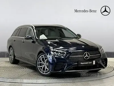 Begagnad Mercedes E200 AMG Line Premium 200 HK (147 kW) 2022 Blå Kombi