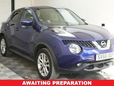 Used Nissan Juke N-Connecta 115 HP (84 kW) 2016 Blue SUV