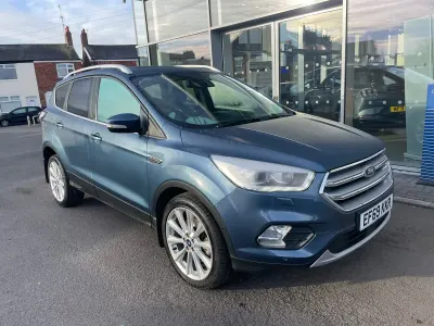 Second-hand Ford Kuga Titanium X 150 CP (110 kW) 2019 Albastru SUV