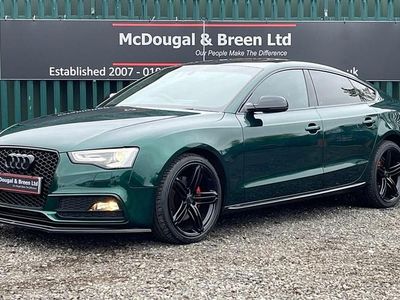 Used Audi A5 Sportback S-Line 2013 Grey/green Hatchback